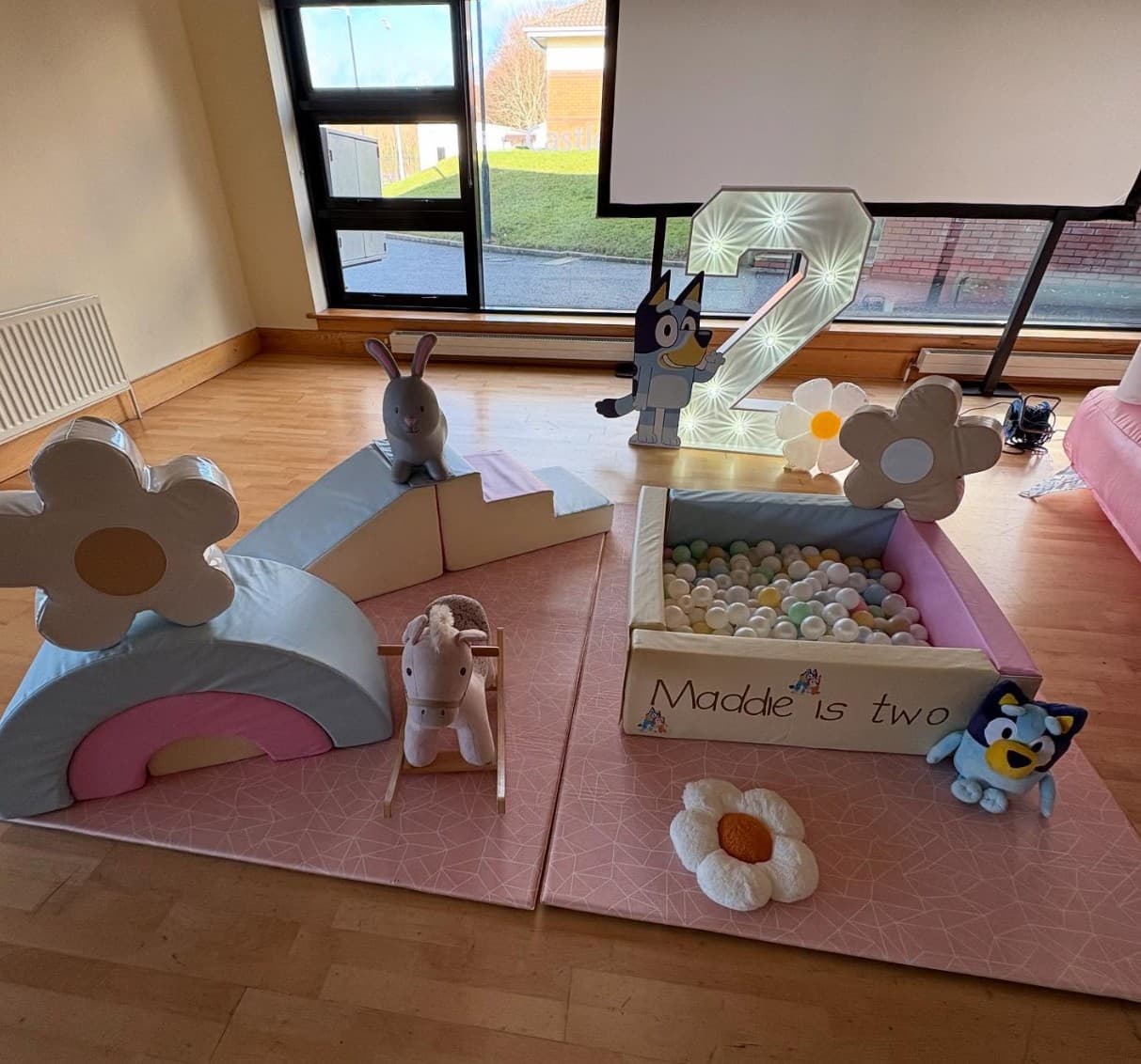 Maddie's Bluey Themed 2nd Birthday