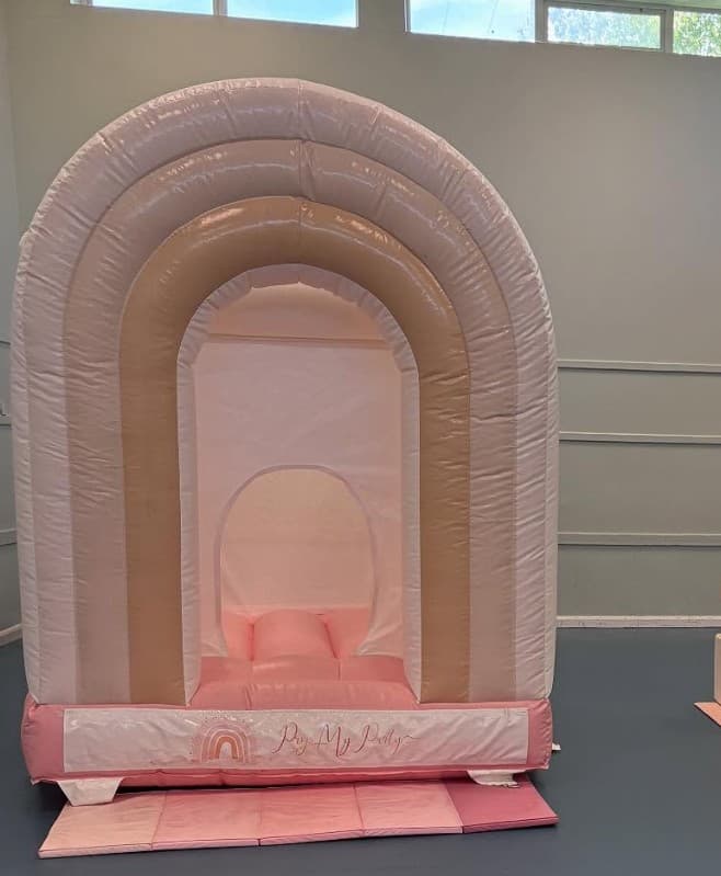 Rainbow Bouncy Castle